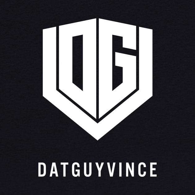 DGV Logo - White Logo With Text by The Vince Fam Helm